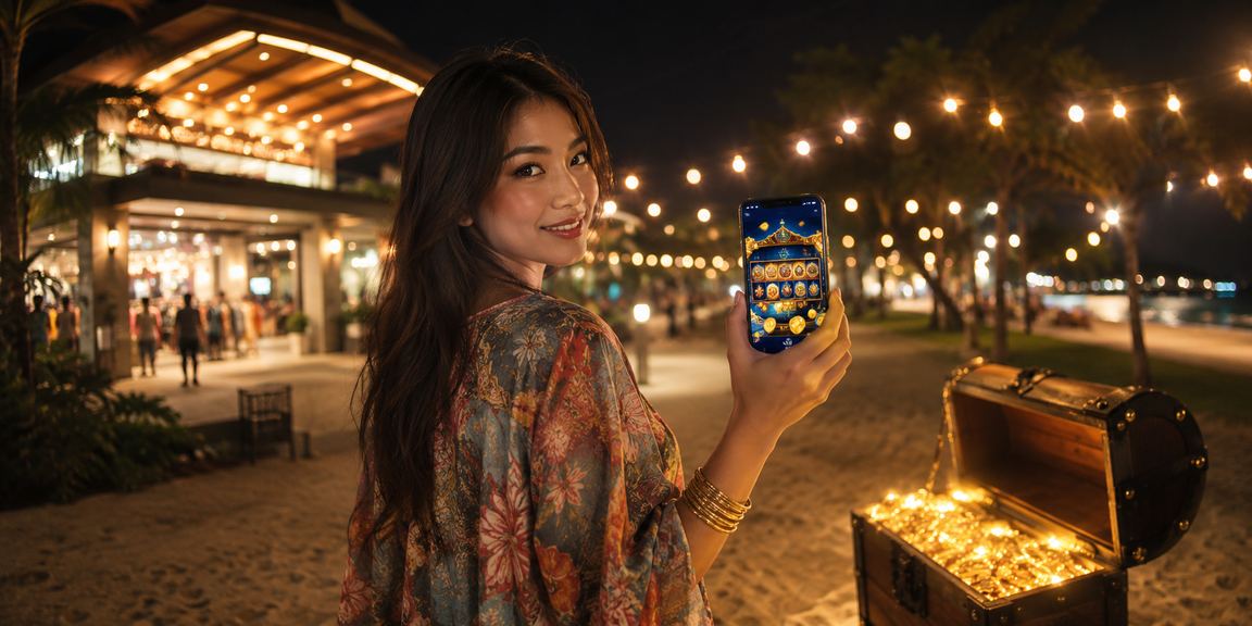 Pemain Kota Bharu menggunakan aplikasi kasino mudah alih srk450rr di telefon pintar Android